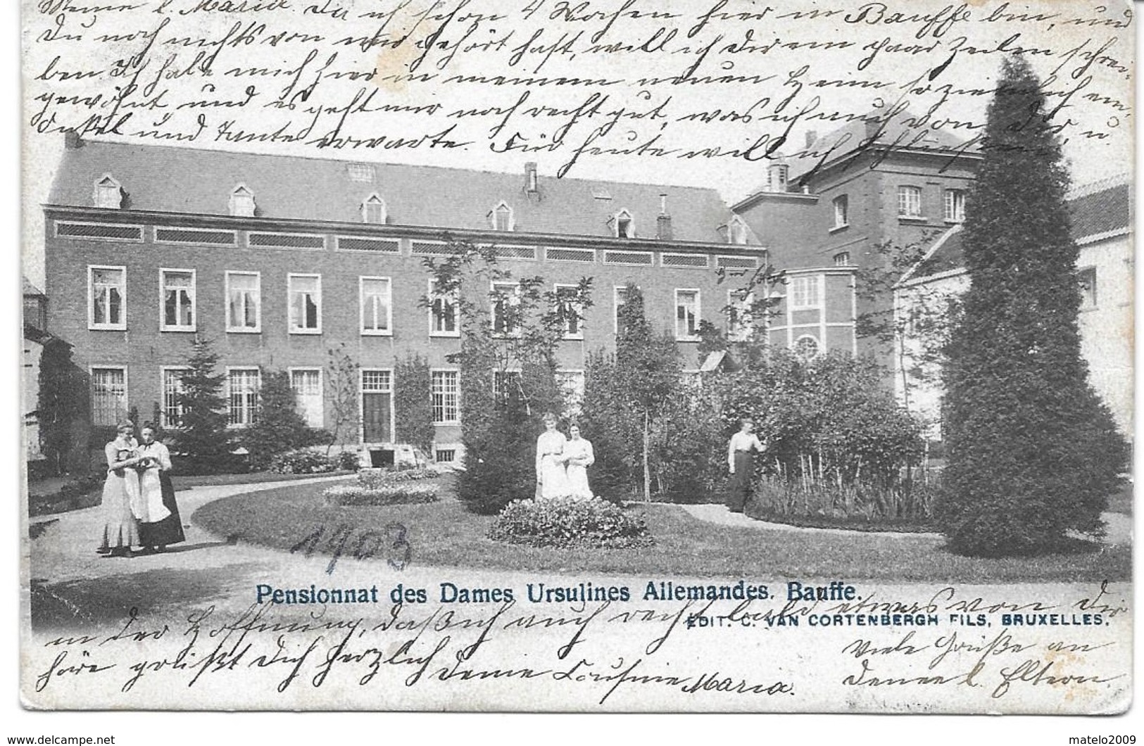 BAUFFE (7870) Pensionnat Des Dames Ursulines ( Façade ) - Lens