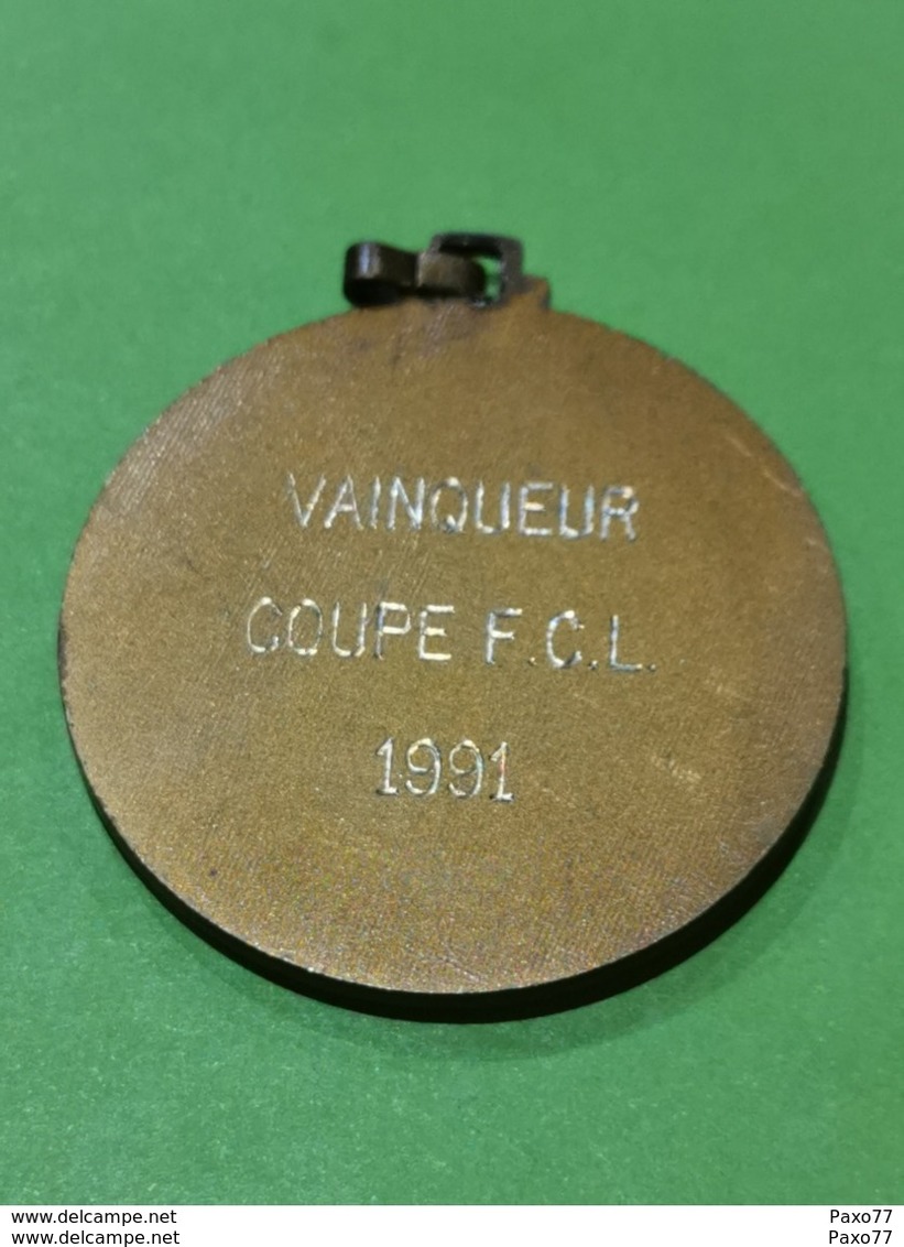 Luxembourg Médaille, F. C Hygiena Limpertsberg, Vainqueur Coupe F. C. L. 1991 - Autres & Non Classés