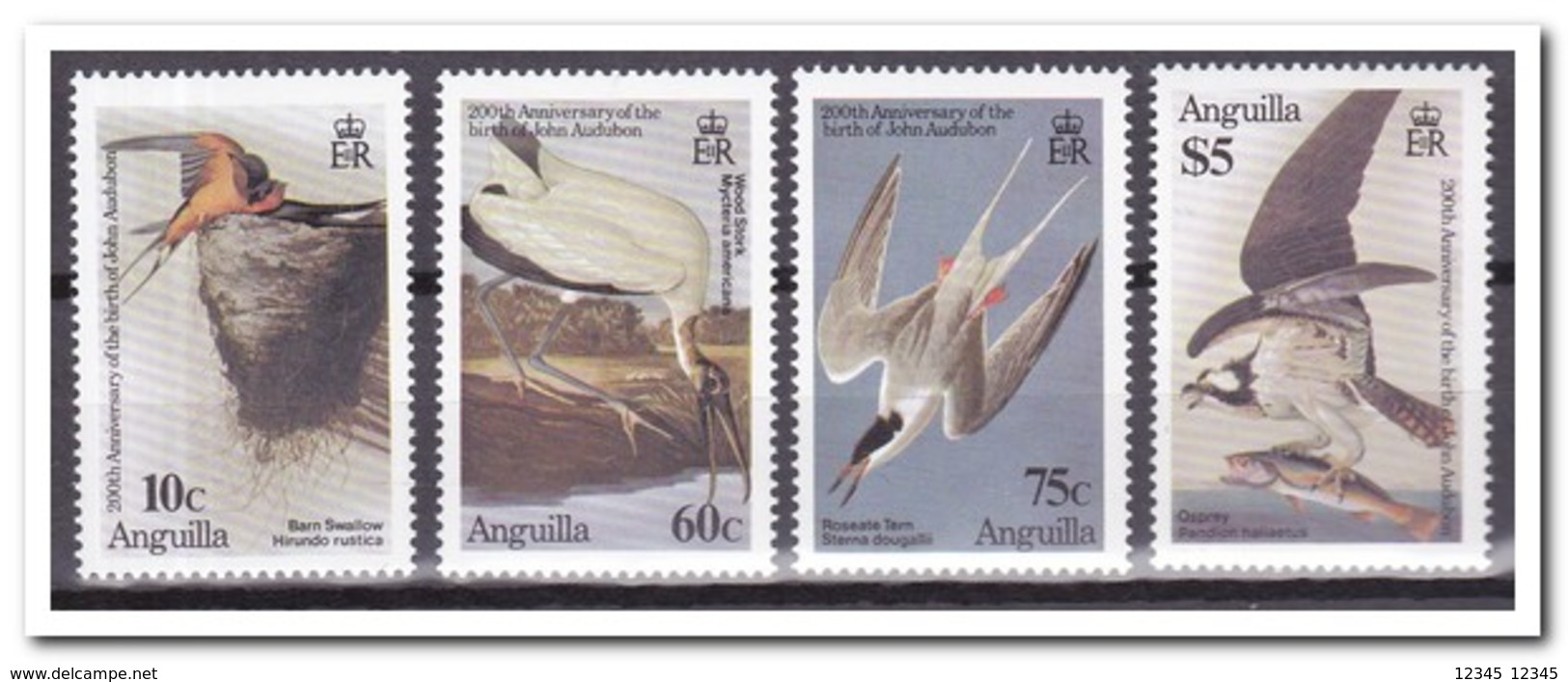 Anguilla 1985, Postfris MNH, Birds - Anguilla (1968-...)