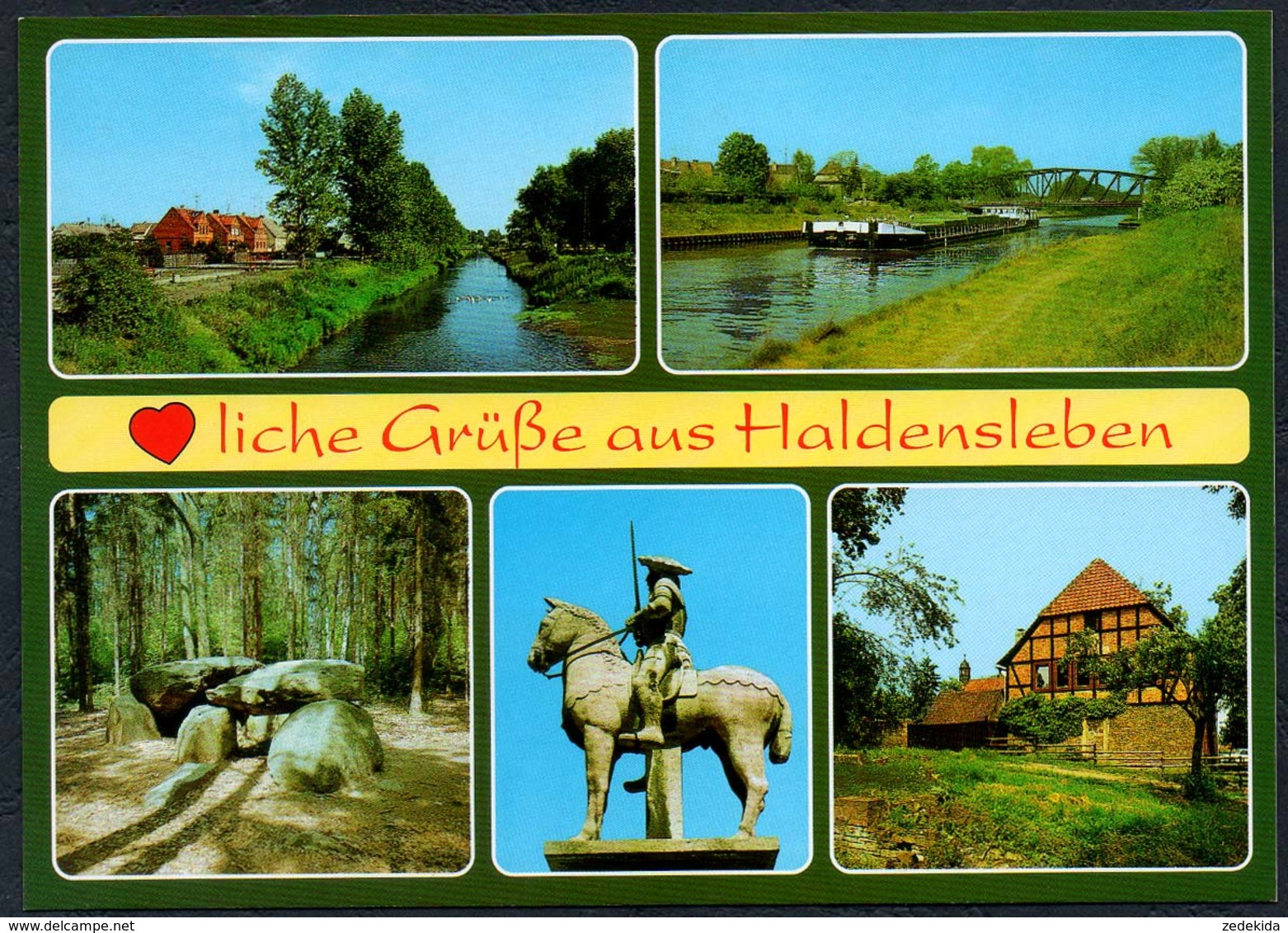 D0244 - TOP Haldensleben - Bild Und Heimat Reichenbach - Qualitätskarte - Haldensleben