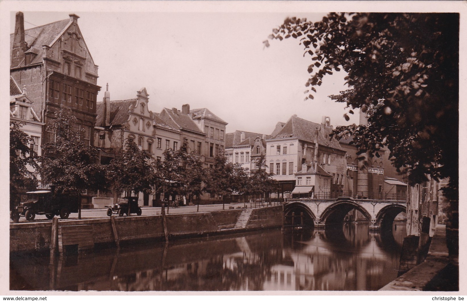 Mechelen, De Dijle, De Hoogbrug En Links 't Oud Zalmhuis Op De Zoutwerf (pk65470) - Malines