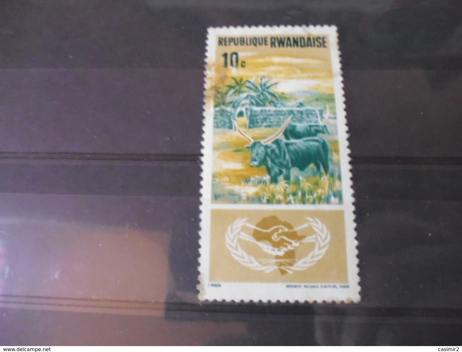 RWANDA YVERT N°118 - Used Stamps