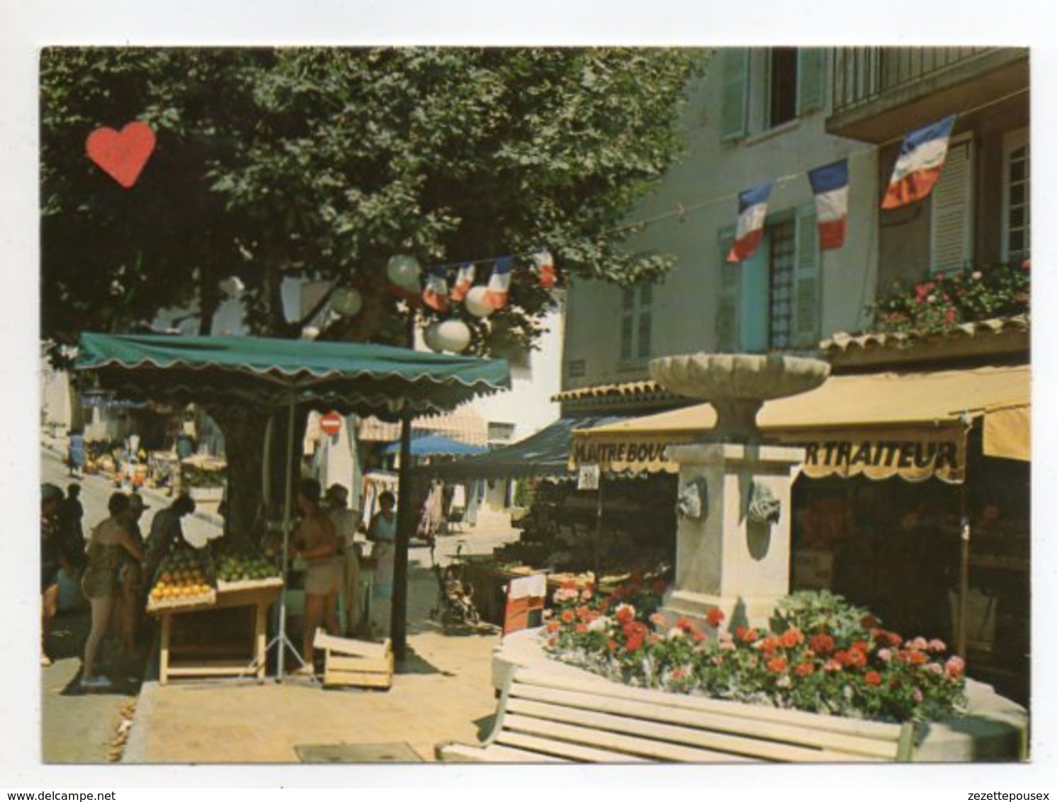 40741-ZE-83-LUMIERE ET BEAUTE DE LA COTE D'AZUR--SAINTE-MAXIME-Jour De Marché-------------animée-commerces - Sainte-Maxime