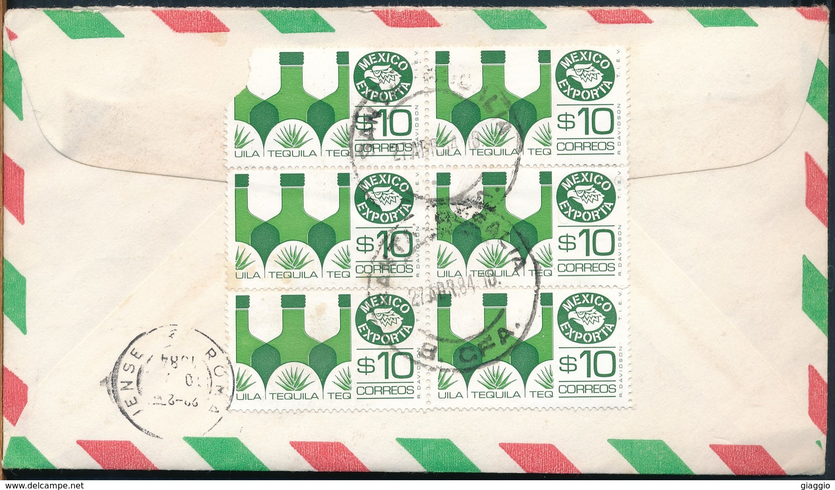 °°° POSTAL HISTORY MEXICO 1984 °°° - Messico