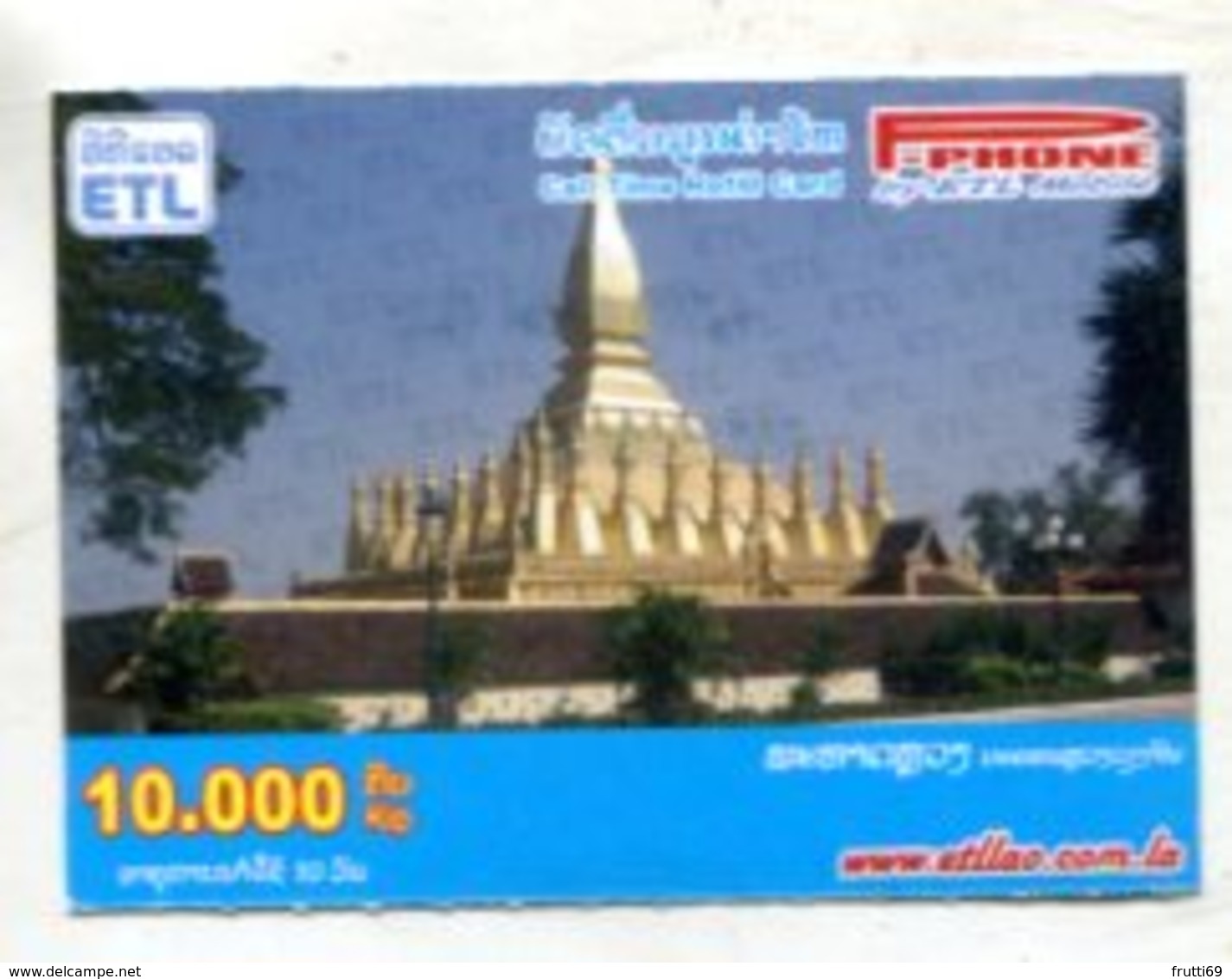 TK 14406 LAOS - Prepaid - Laos