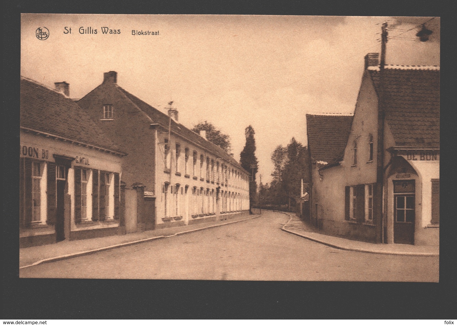 Sint-Gillis-Waas / St. Gillis-Waas - Blokstraat - Sint-Gillis-Waas