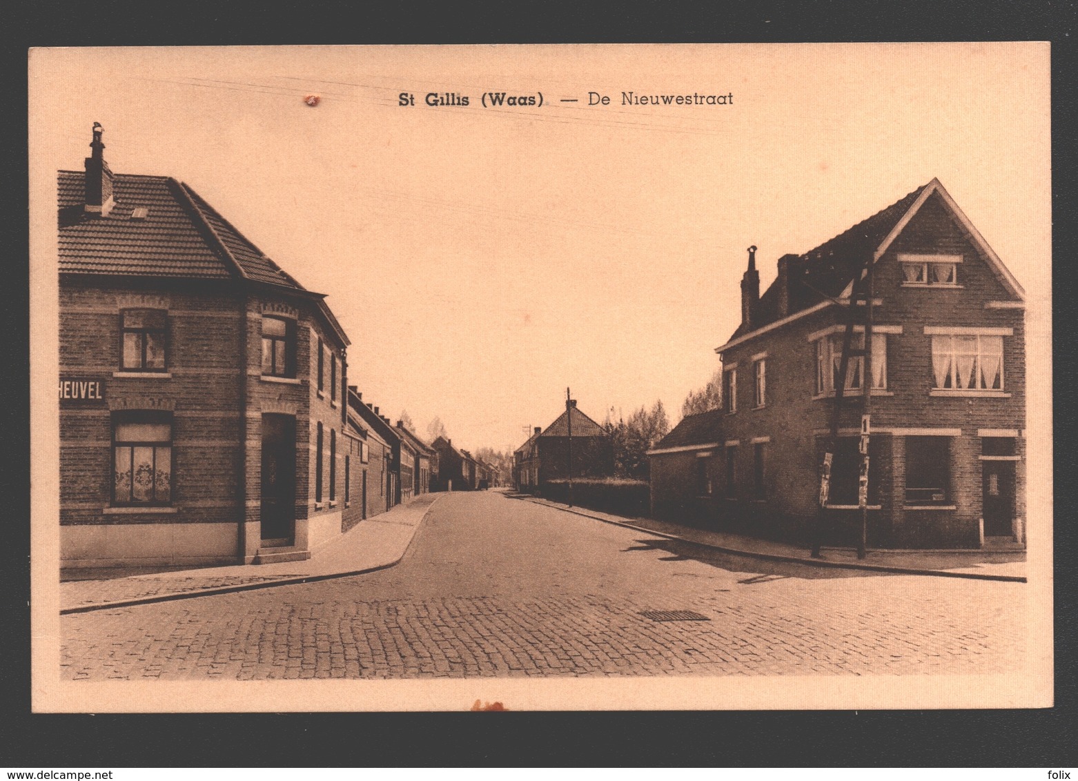 Sint-Gillis-Waas / St. Gillis (Waas) - De Nieuwestraat - Sint-Gillis-Waas