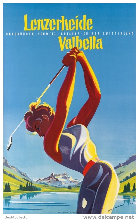 @@@ MAGNET - LENZERHEIDE VALBELLA. 1958. - Advertising