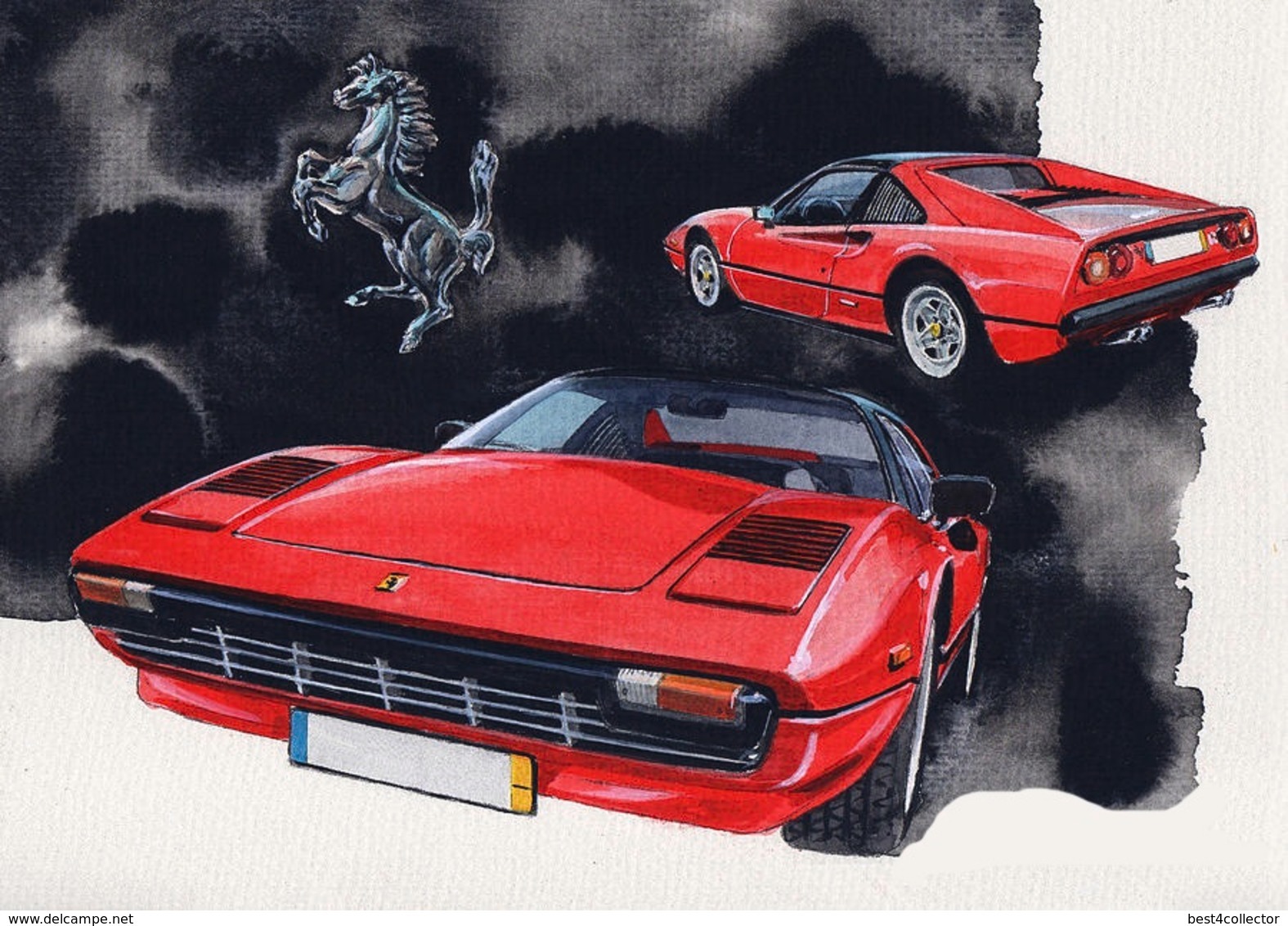 @@@ MAGNET - Ferrari 308 Gtsi - Pubblicitari