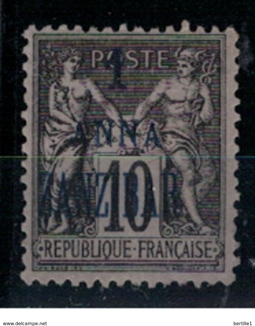 ZANZIBAR       N°  YVERT  :  21  NEUF AVEC  CHARNIERES      (  CH  01/42 ) - Unused Stamps