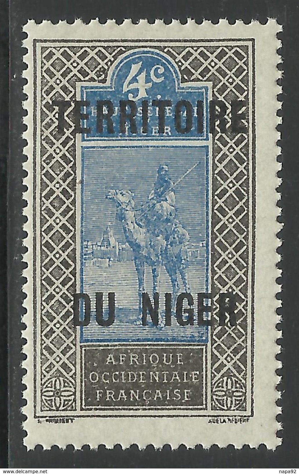 NIGER 1921 YT 3** SANS CHARNIERE NI TRACE - Neufs