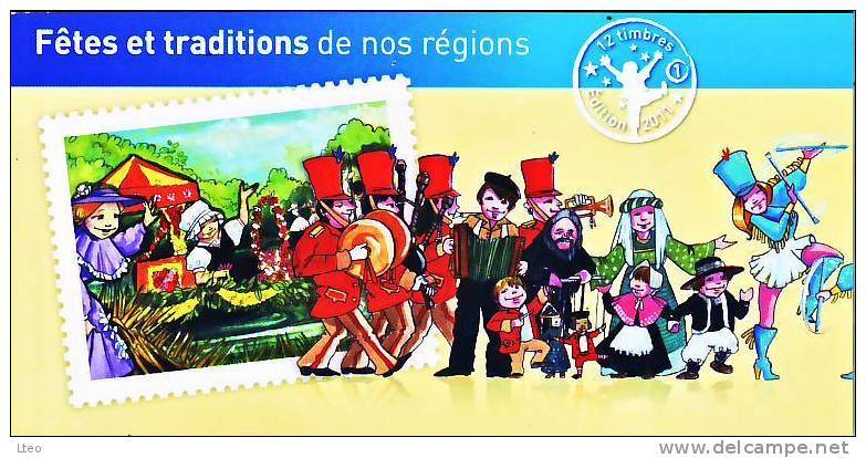 Carnet 2011 La France Comme J'aime - Fêtes Et Traditions De Nos Régions 1 - Other & Unclassified