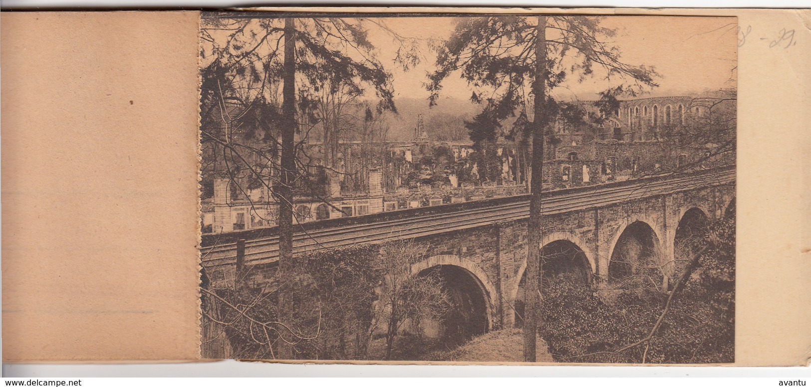 VILLERS LA VILLE / L ABBAYE / RUINES   /  CARNET  DE 10 CARTES - Villers-la-Ville