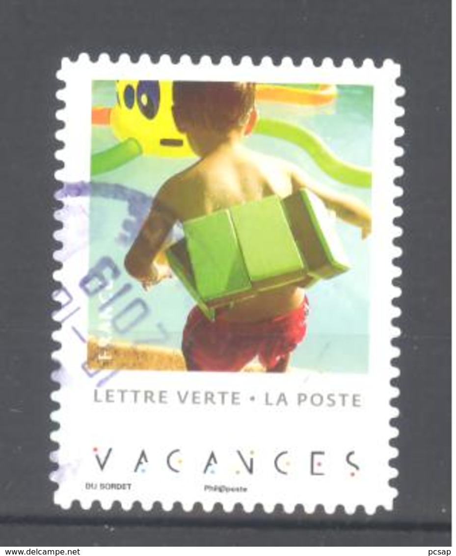 France Autoadhésif Oblitéré (n°7 : Vacances 2019) (cachet Rond) - Oblitérés