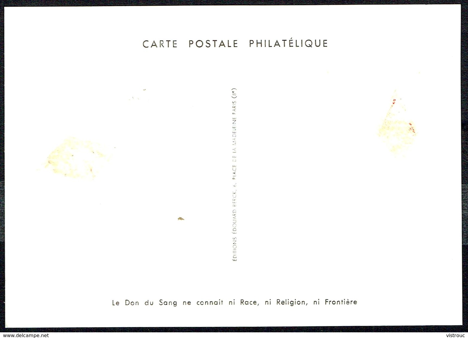 Y/T N° 1220 S/ CM (3) - Donneurs De Sang - Oblit. "PREMIER JOUR - PARIS - LES DONNEURS DE SANG - 17 OCT. 59". - 1950-1959