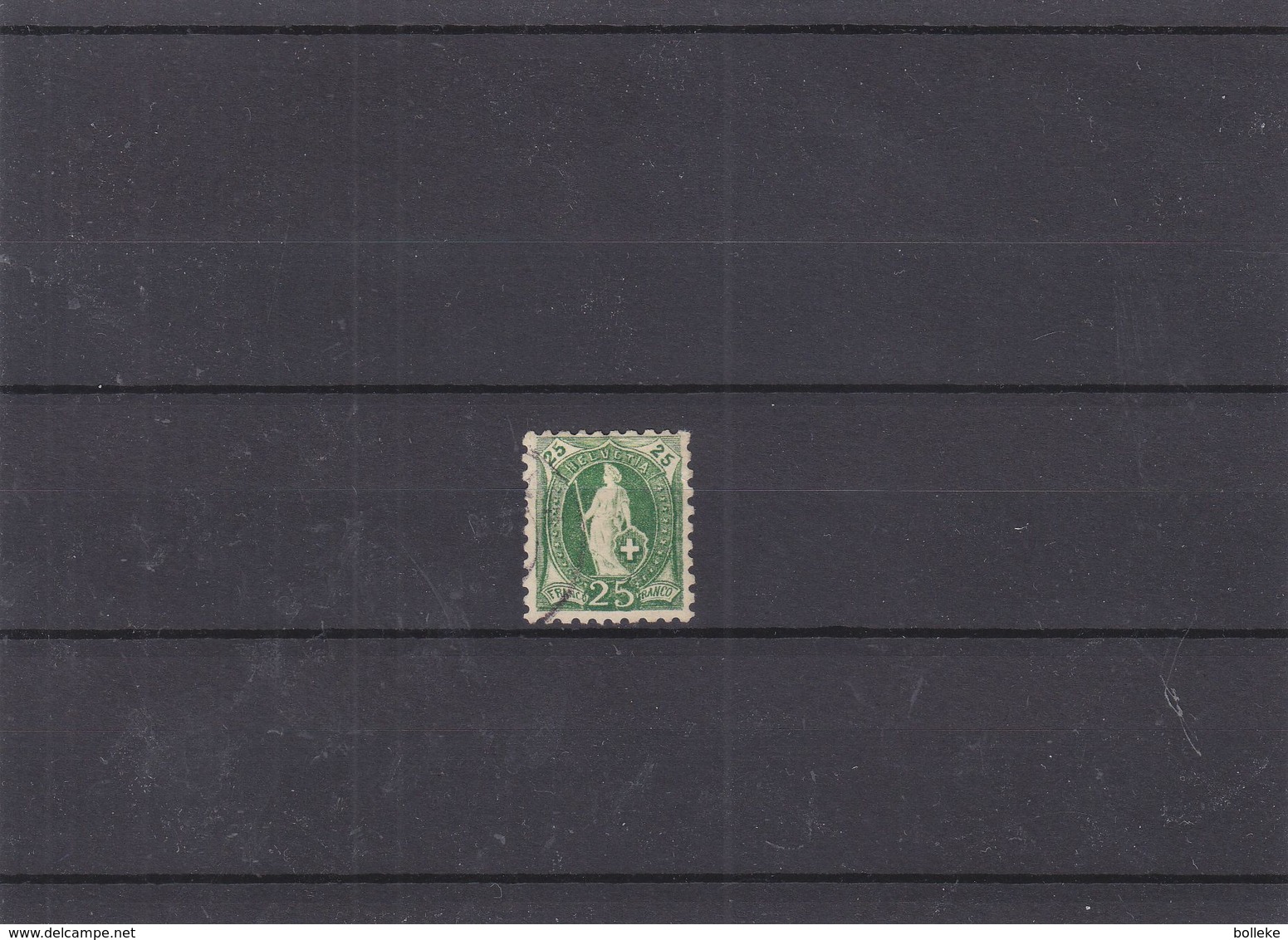 Suiise - Yvert 82 Oblitéré - Philigrane A - Valeur 24 Euros - Unused Stamps