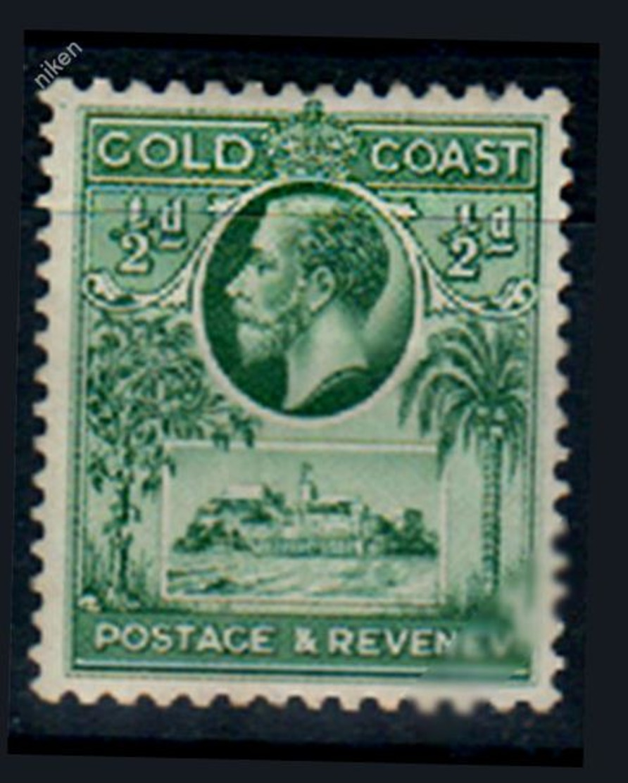 GOLD COAST COLONIES BRITANNIQUES FORTERESSE CHRÉTIENNE 1929 CACAO - Tonga (...-1970)