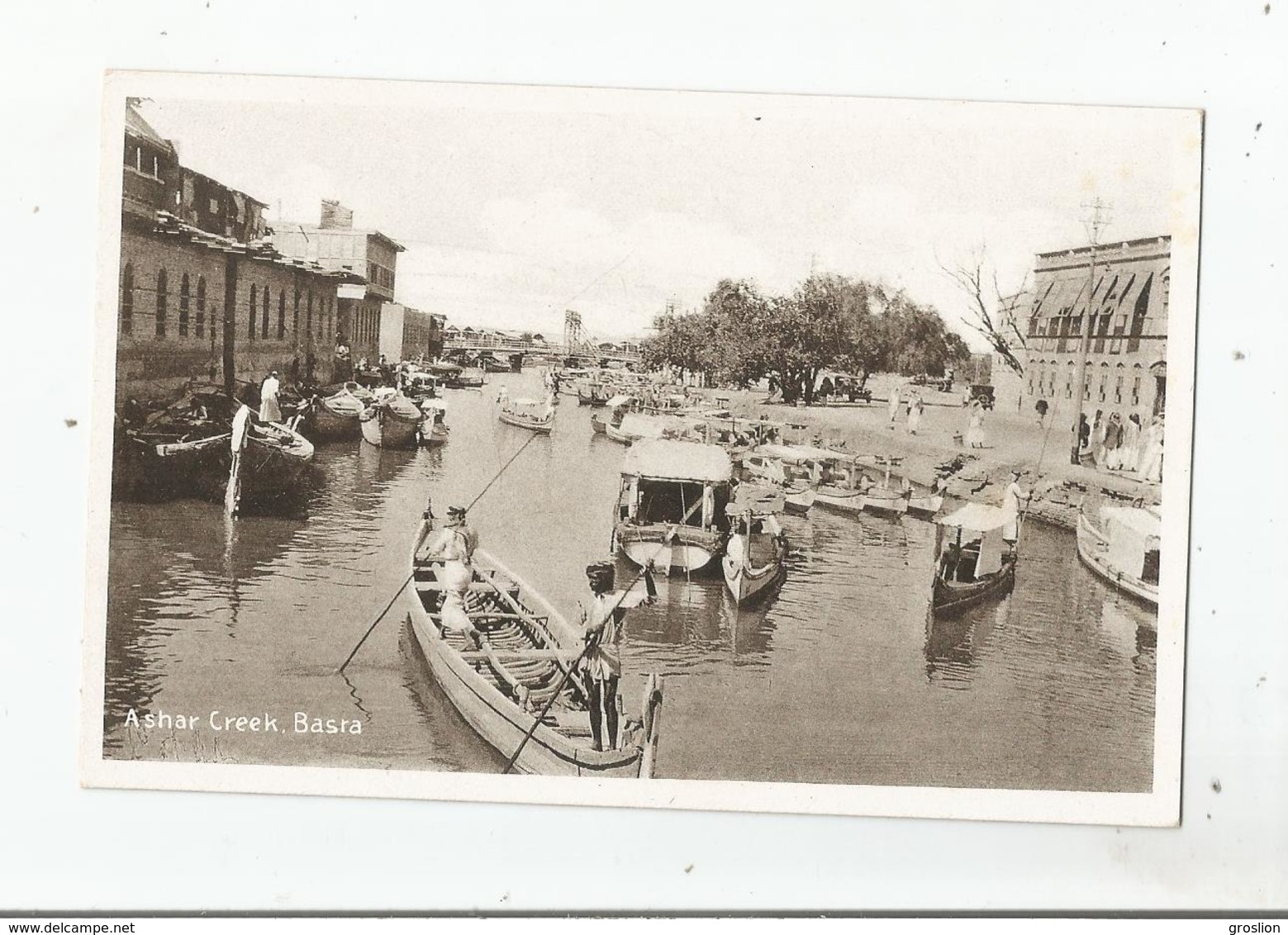 BASRA . ASHAR CREEK - Iraq