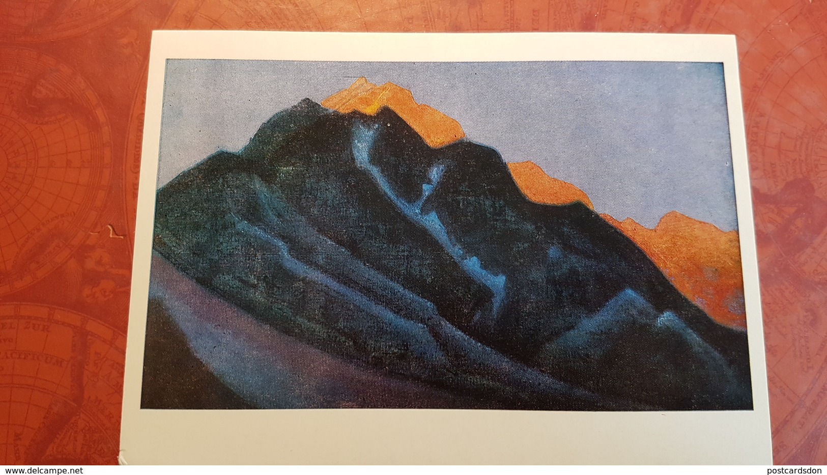 Nicholas Roerich - "MAULBECK"   HIMALAYA - Old USSR PC 1980 Rare Edition - Tíbet