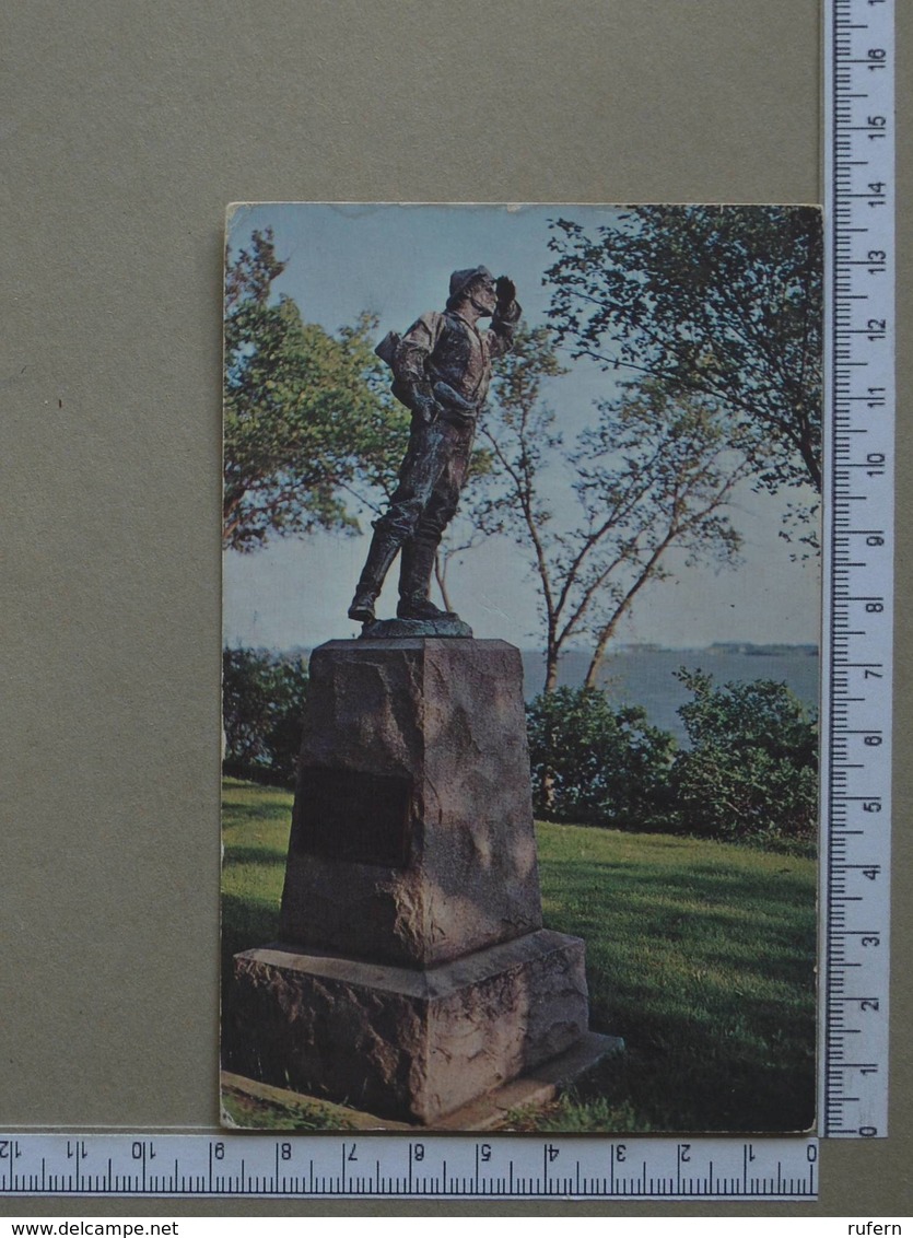 USA - PIONEER MONUMENT -  YOWA -   2 SCANS     - (Nº32713) - Iowa City