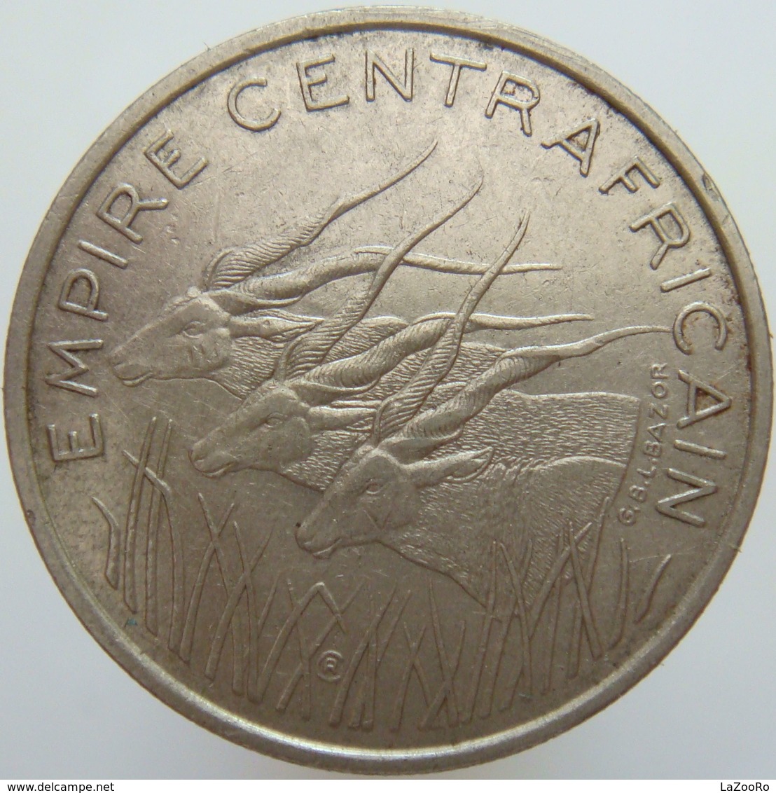 LaZooRo: Central African Republic 100 Francs 1978 XF Bokassa - Zentralafrik. Republik