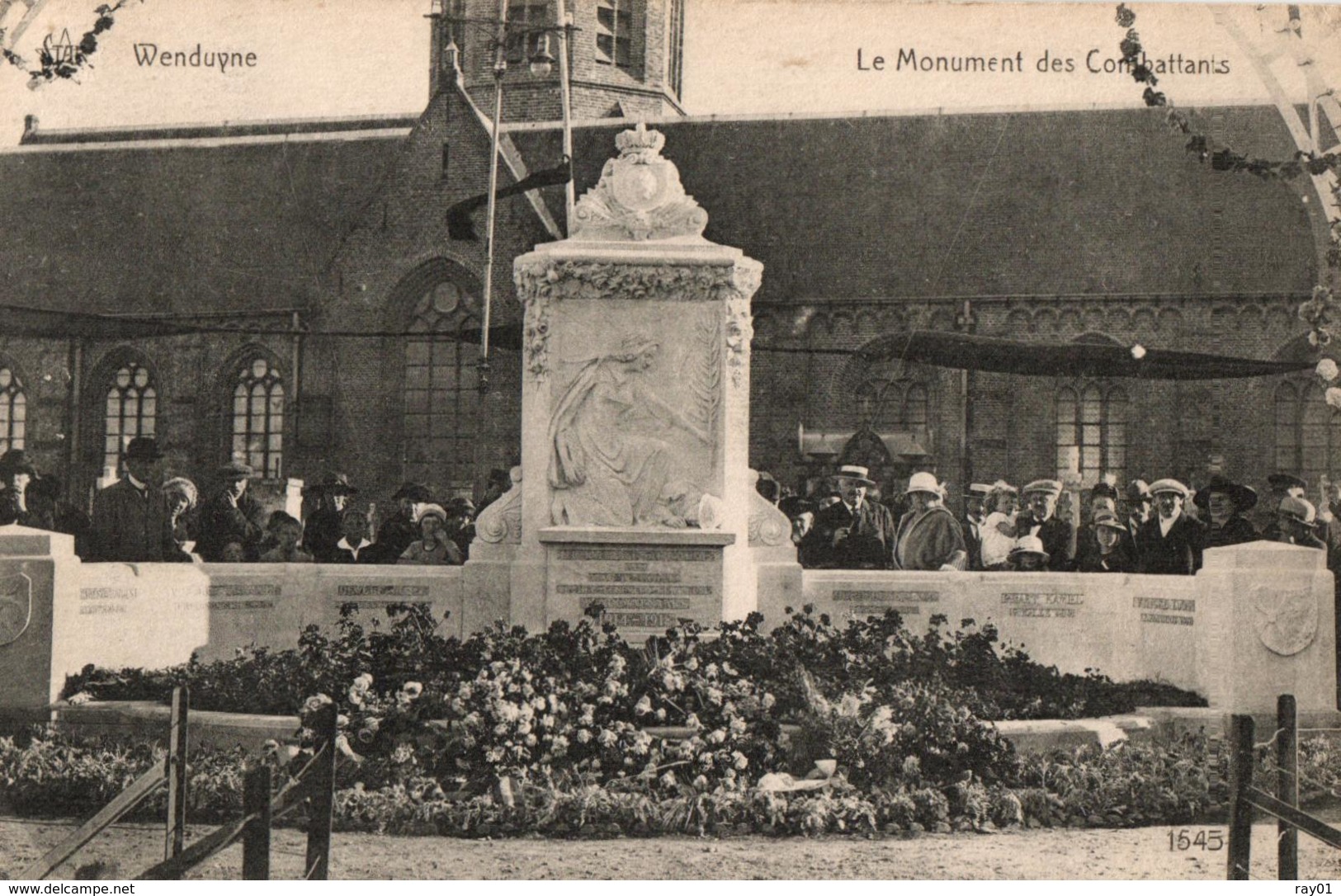 BELGIQUE - FLANDRE OCCIDENTALE - WENDUINE - WENDUYNE - Le Monument Des Combattants. - Wenduine