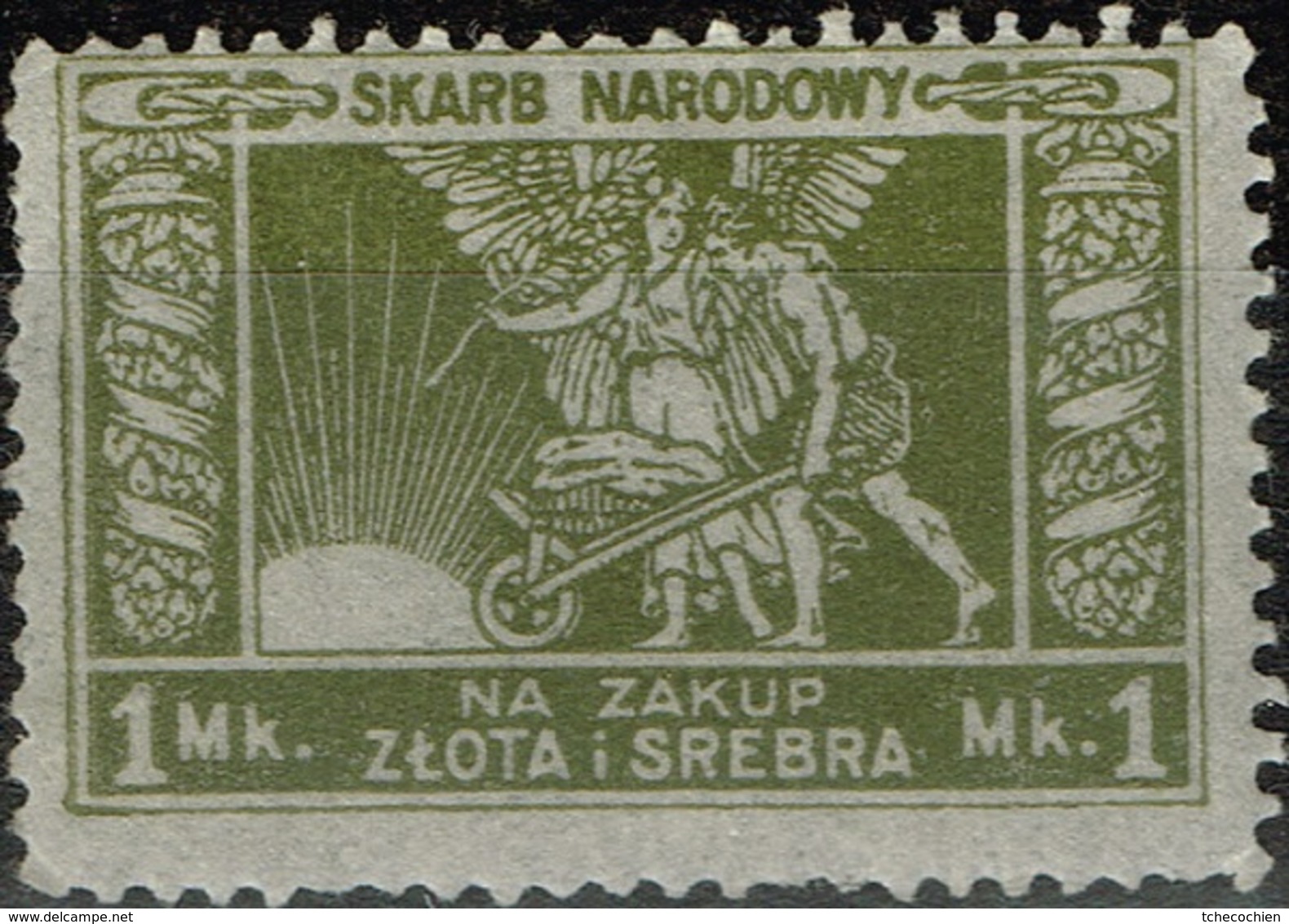 Pologne - 1920 - Timbre Fiscal**, Neuf Sans Trace De Charnière - Fiscale Zegels