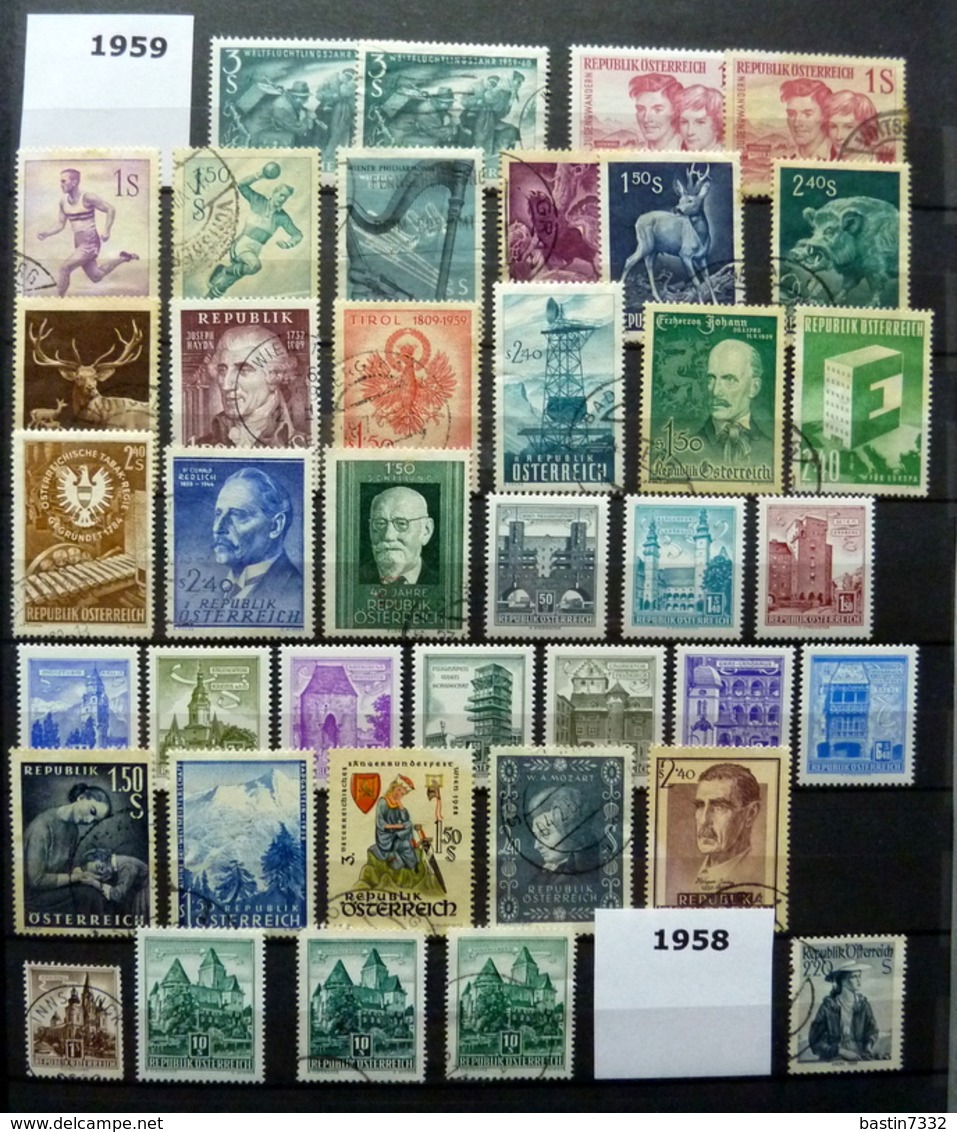 Austria/Oostenrijk/Österreich 1908-2001 in stockbook