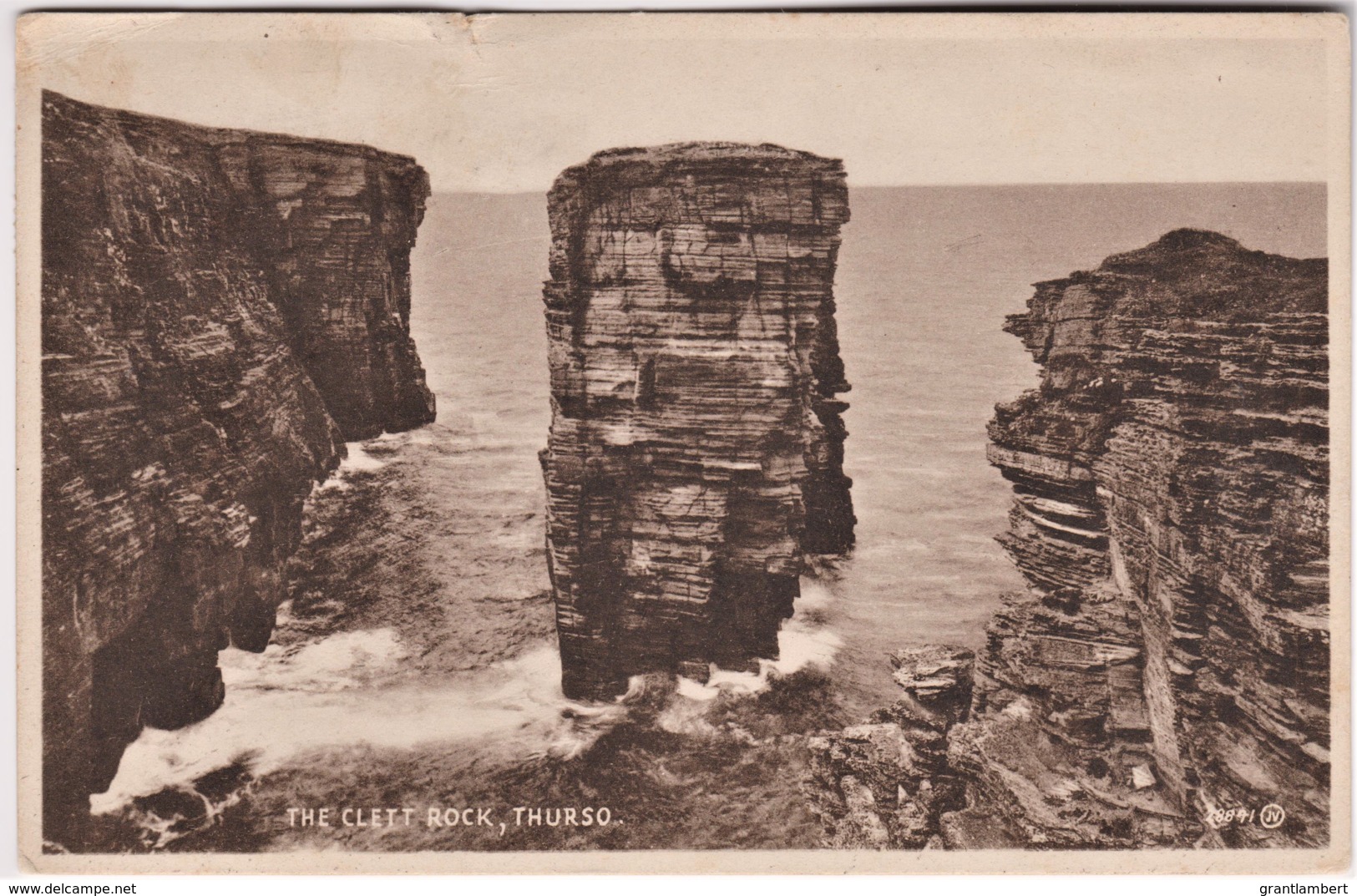 The Clett Rock, Thurso, Scotland - Vintage, Posted 1948 With Stamps - Caithness