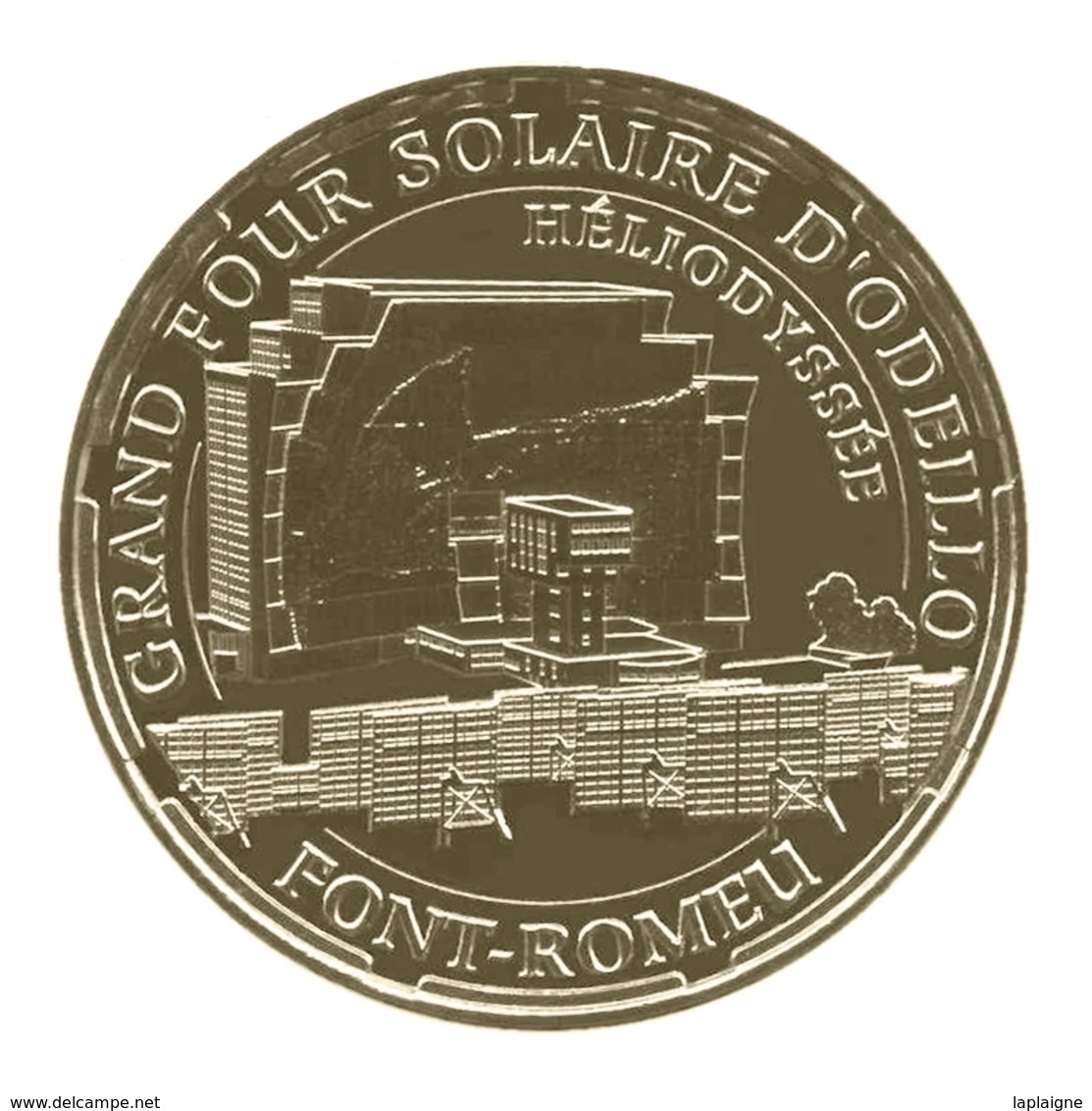 Monnaie De Paris , 2014 , Font Romeu Odeillo Via , Grand Four Solaire D'Odeillo - Autres & Non Classés