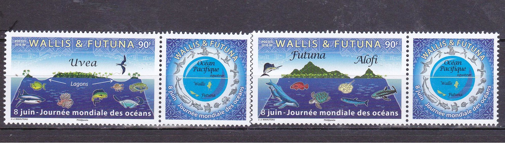 WALLIS ET FUTUNA 2019 JOURNEE MONDIALE DE L OCEAN MNH** - Nuovi