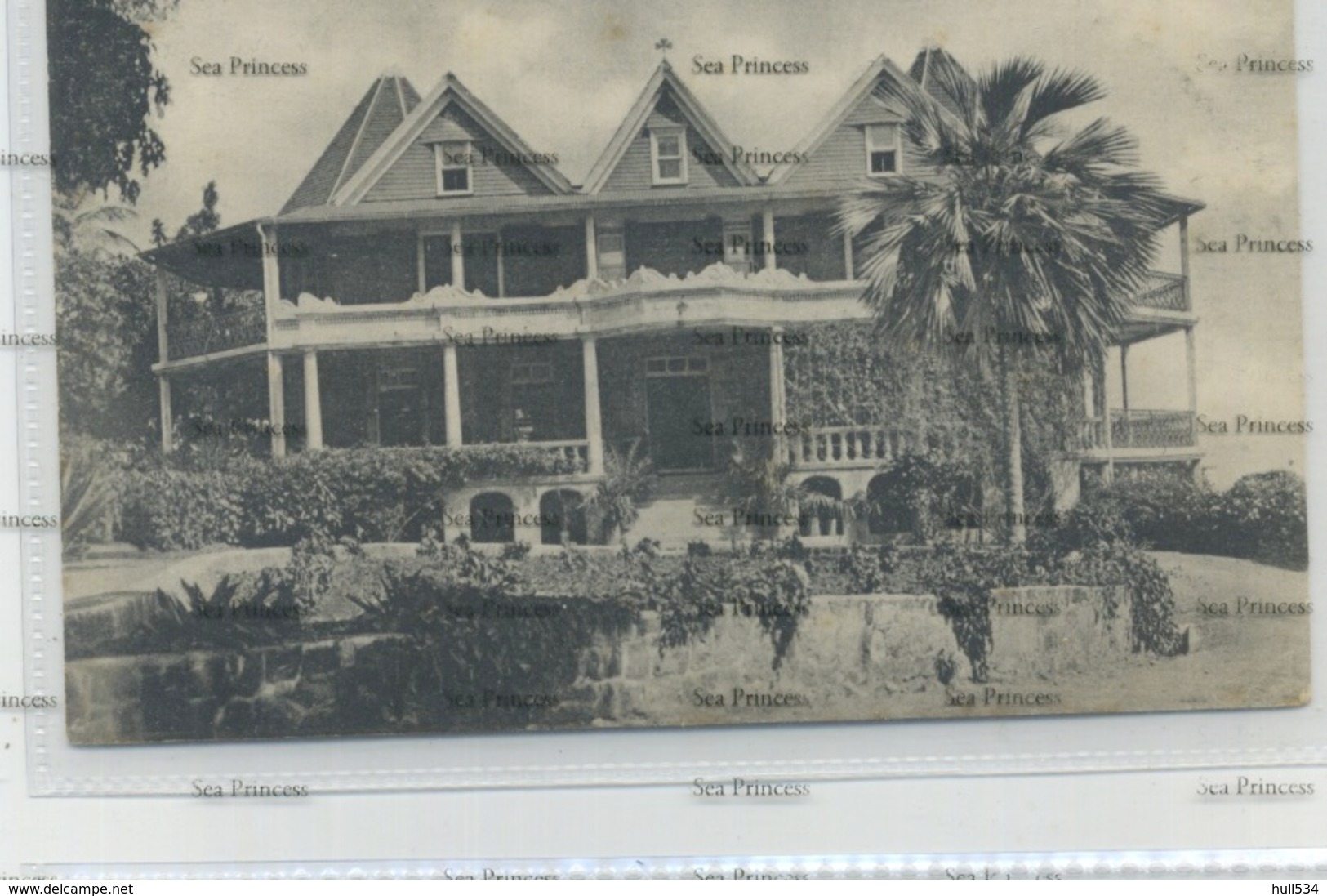 West Indies Montserrat Government House 1910s-20s WH Irish D Hope Published - Other & Unclassified