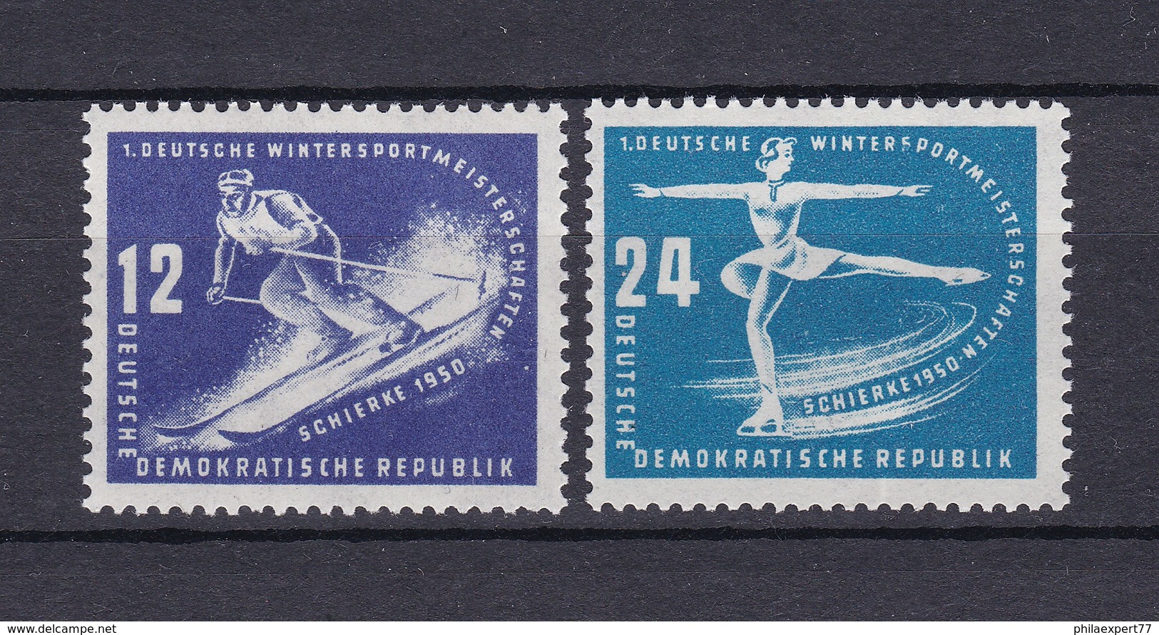 DDR - 1950 - Michel Nr. 246/47 - Postfrisch - Ungebraucht