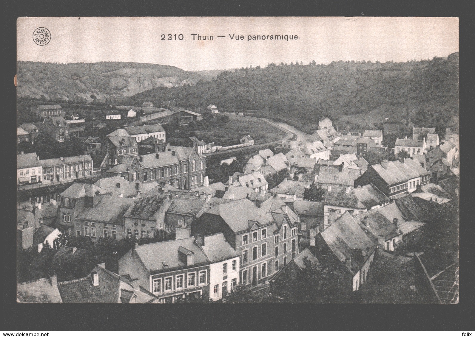 Thuin - Vue Panoramique - 1911 - Thuin