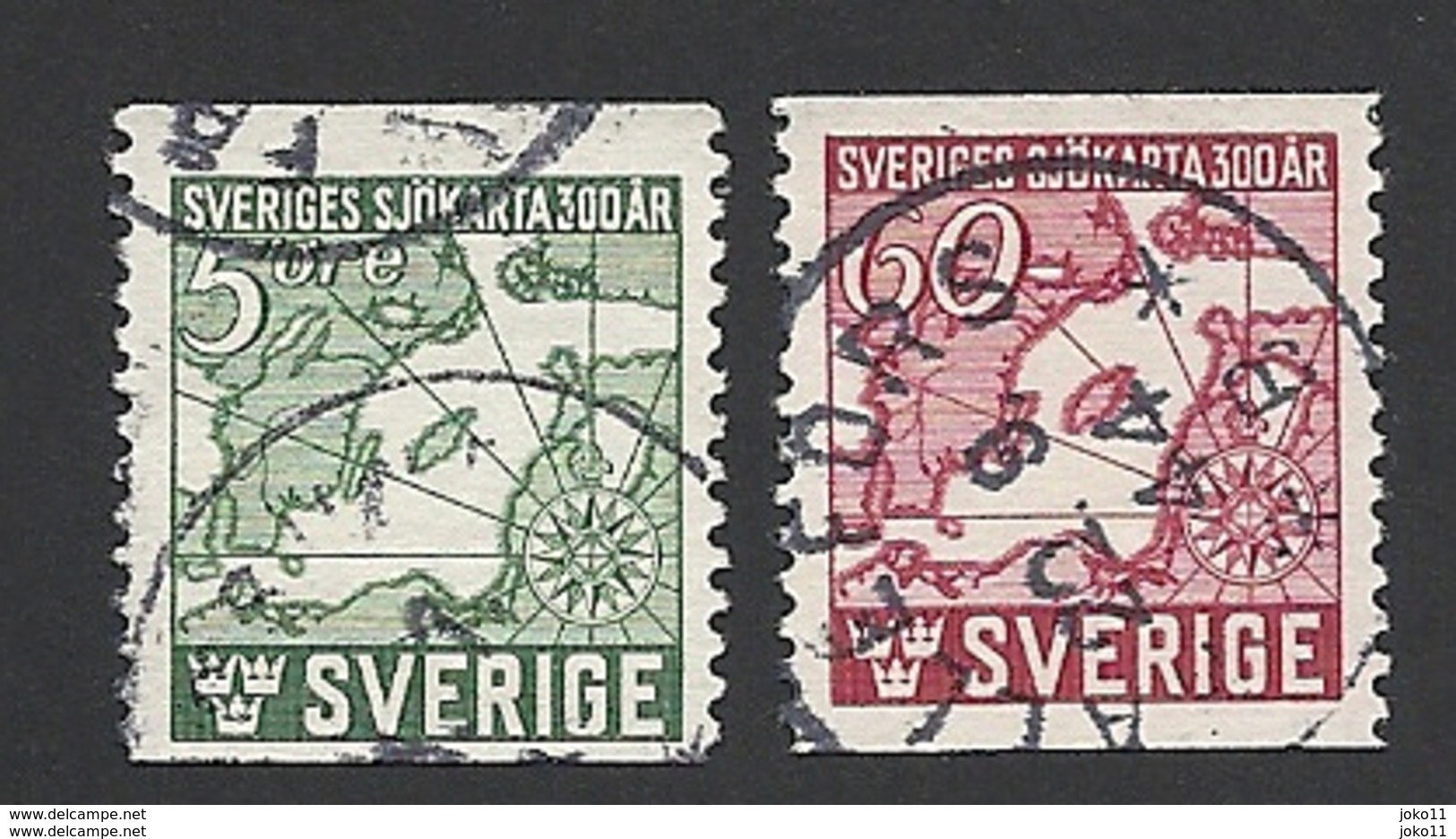 Schweden, 1944, Michel-Nr. 304-305, Gestempelt - Usati