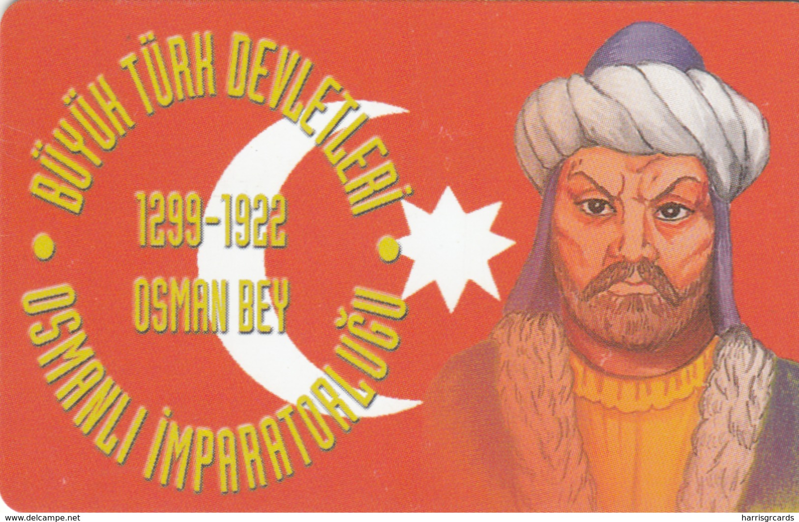 TURKEY - Osmanli Empire 1299-1922 Ad Founder Osman Bey ,Chip CHT08 , 100 Unit ,used - Turkey
