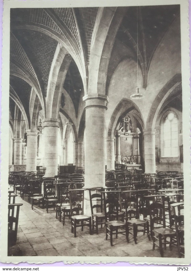 (2101) Montigny-le-Tilleul - Restauration De L'Eglise St. Martin - 1932-34 - Anciennes Voûtes Restaurées - Montigny-le-Tilleul