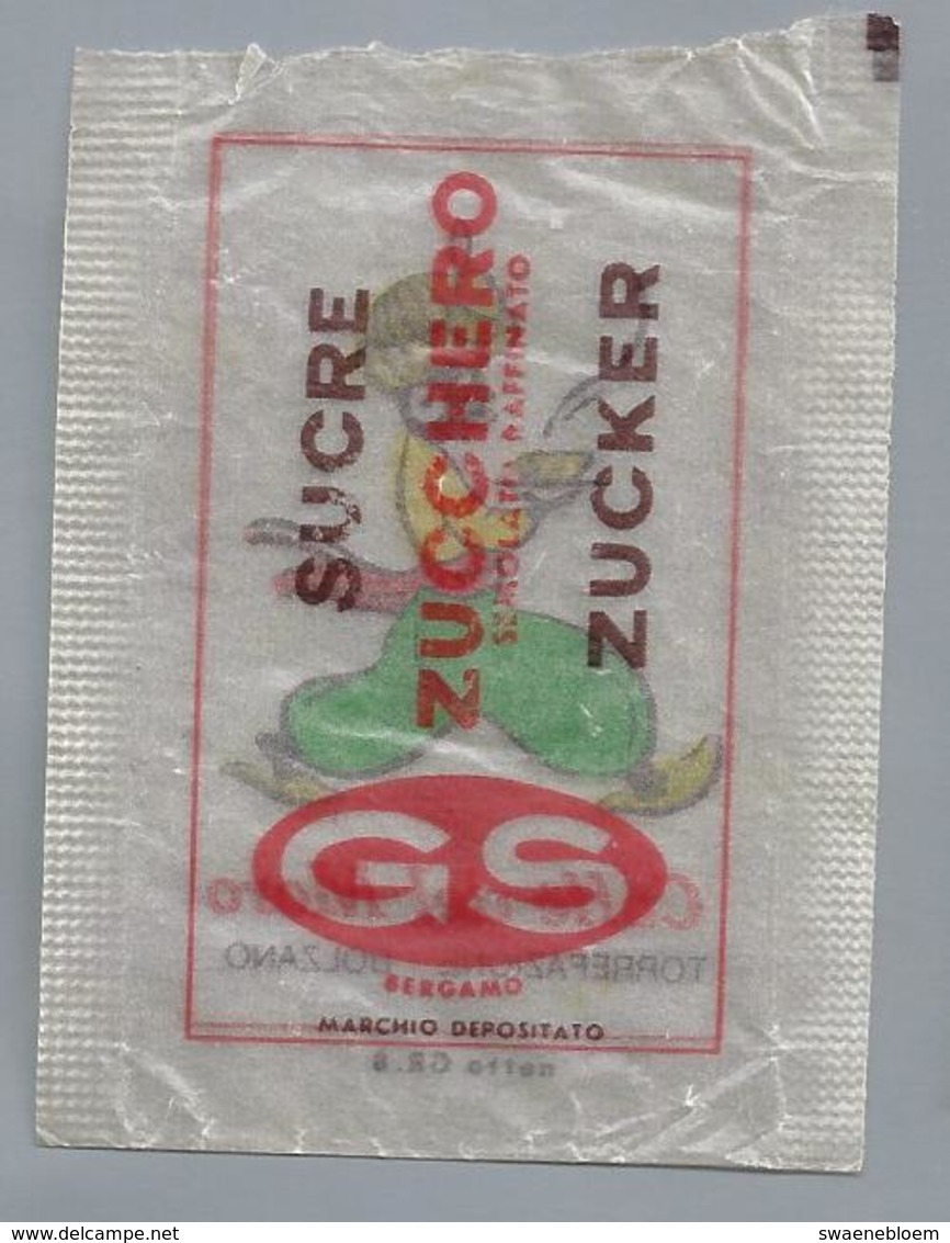 Suikerzakje.- CAFFÉ DEL MORO. TORREFAZIONE BOLZANO. Sugar Bag. Embalage De Sucre. Zucchero. Zucker - Suiker