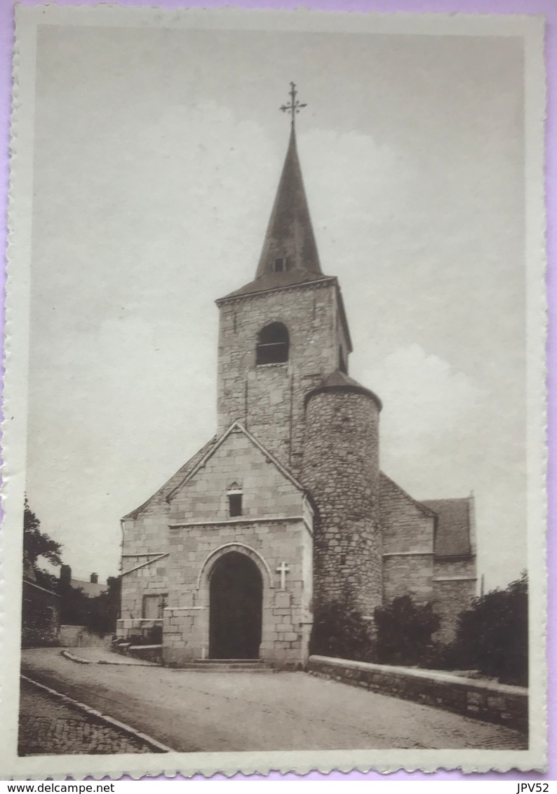 (2102) Montigny-le-Tilleul - Restauration De L'Eglise St. Martin - 1932-34 - Façade De L'Eglise - Montigny-le-Tilleul