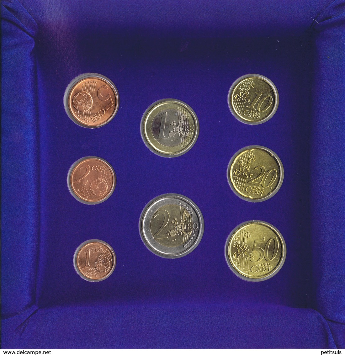 San Marino Euro Coins Set 2002 - San Marino