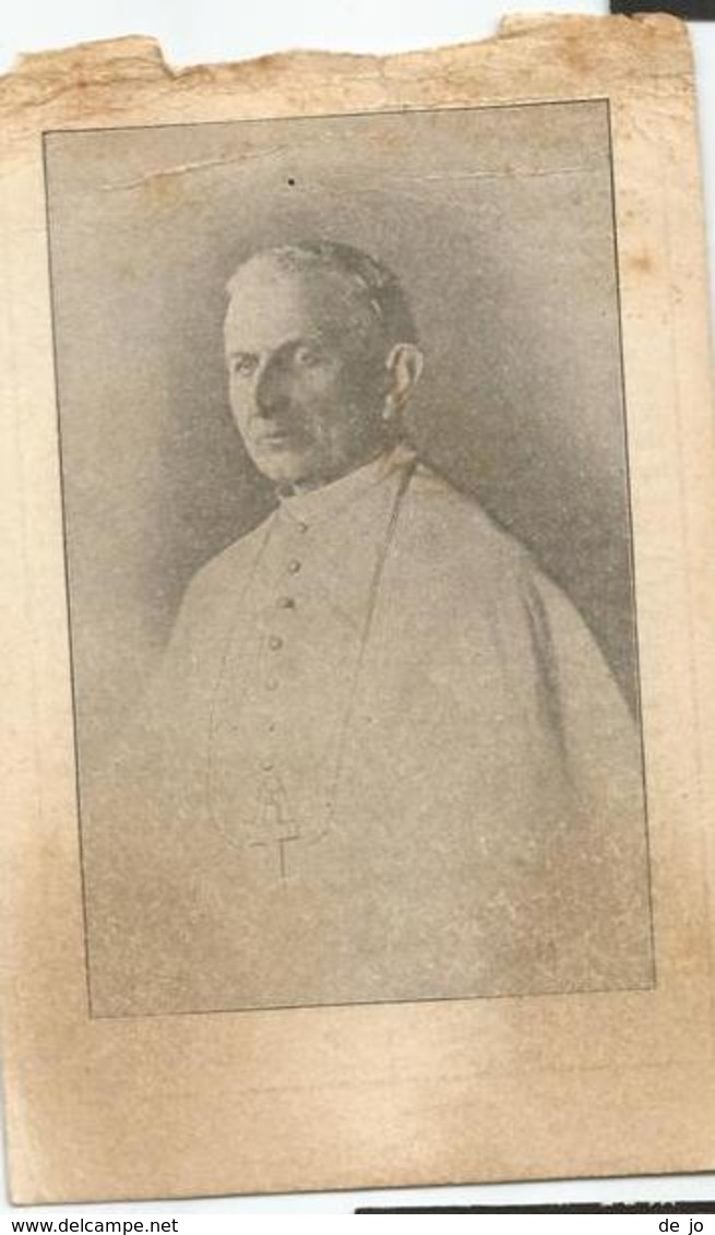 DECKERS Adrianus °1847 Nieuwmoer + 1915 Tongerloo Abt Missie Oewelee Congo Doodsprentje Image Mortuaire Funeral Card - Religione & Esoterismo