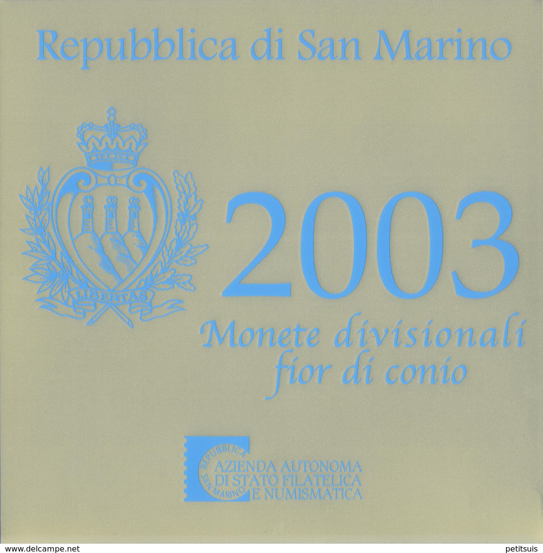 San Marino Euro Coins Set 2003 - San Marino