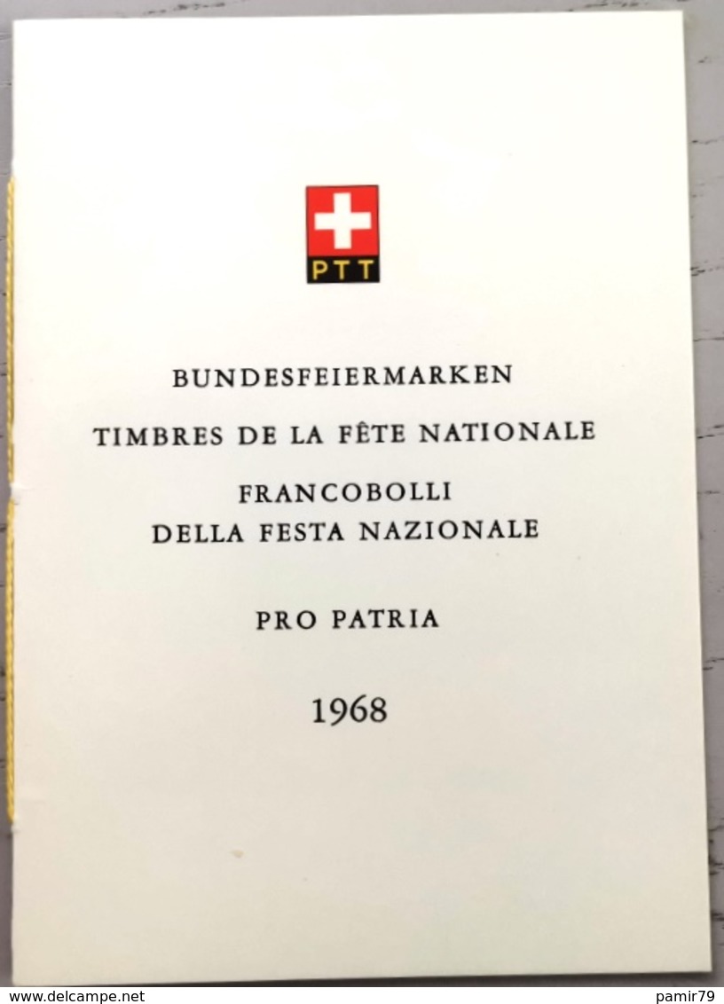 1968 PTT Bögli Pro Patria - Otros & Sin Clasificación