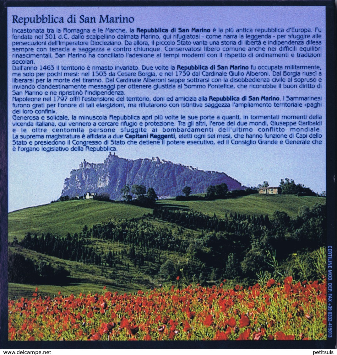 San Marino Euro Coins Set 2004 - San Marino