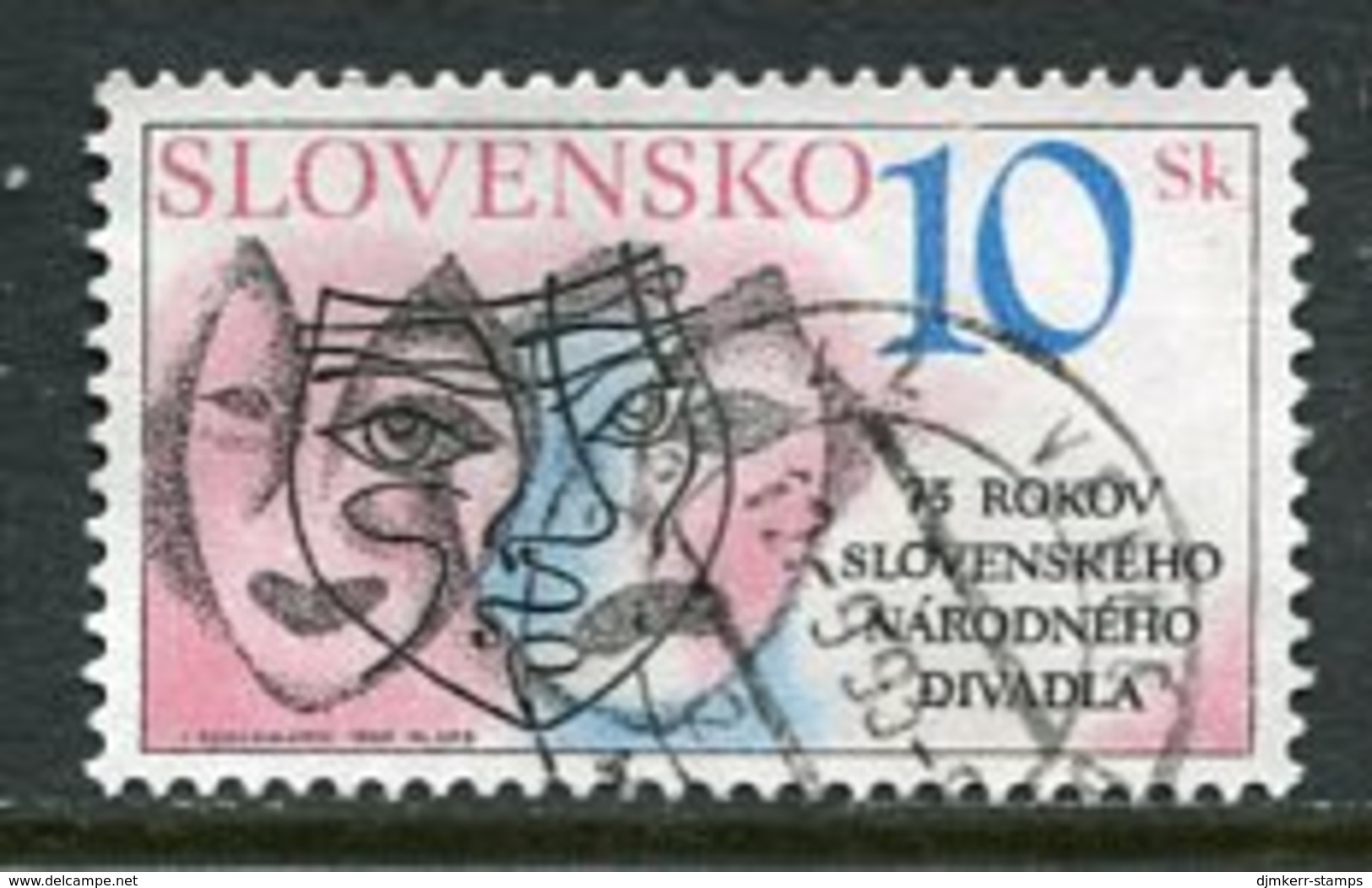 SLOVAKIA 1995 National Theatre Anniversary, Used.  Michel 220 - Gebruikt