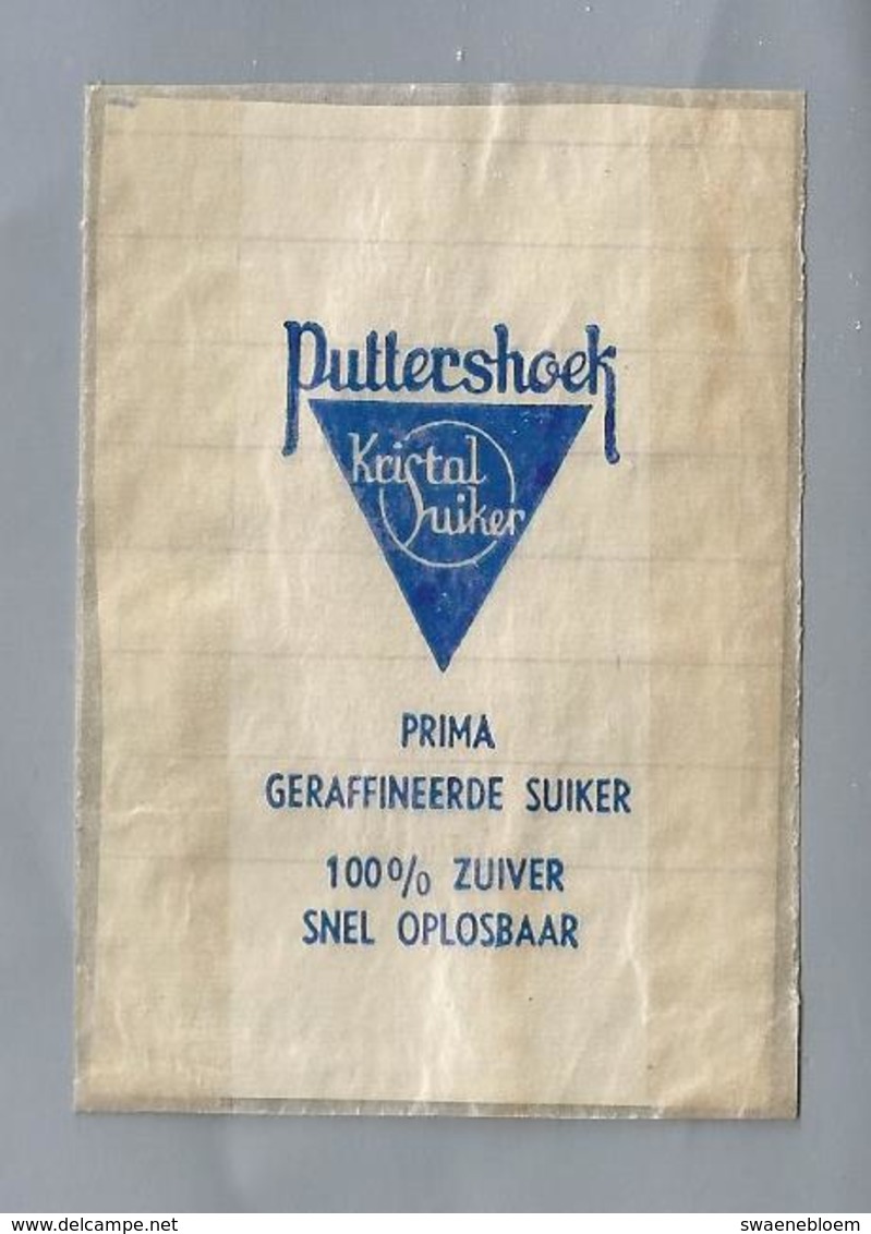 Suikerzakje.- 's-GRAVENHAGE. VOLVO. N.V. NEBIM - NIHAM. Koninginnegracht. Sugar Bag. Embalage De Sucre. Zucchero. Zucker - Suiker