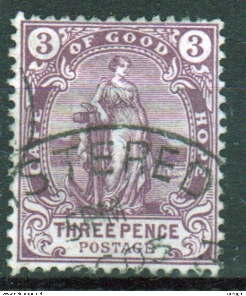 Cape Of Good Hope Queen Victoria 1893 Three  Penny Stamp. - Cape Of Good Hope (1853-1904)