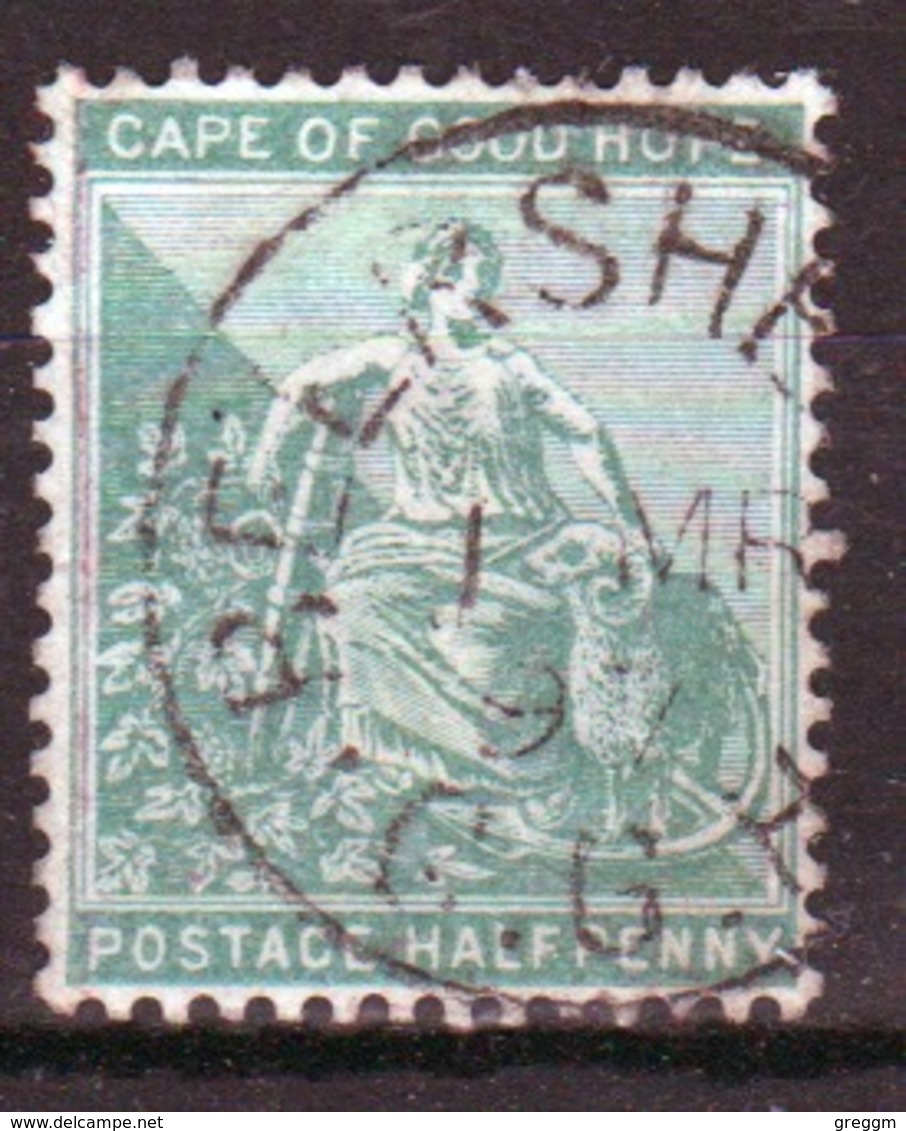 Cape Of Good Hope Queen Victoria 1893 Half Penny Stamp. - Cape Of Good Hope (1853-1904)