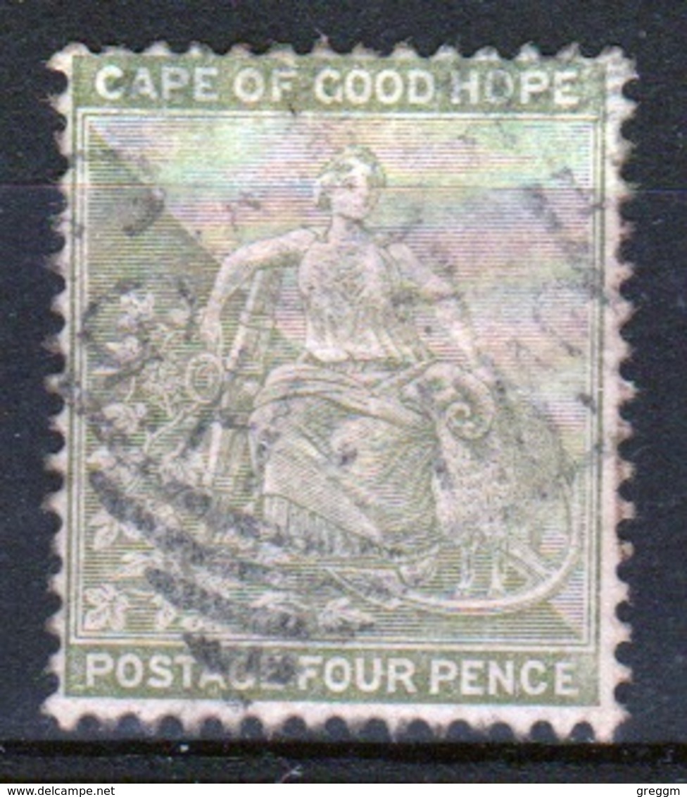 Cape Of Good Hope Queen Victoria 1893 Four Penny Stamp. - Cape Of Good Hope (1853-1904)