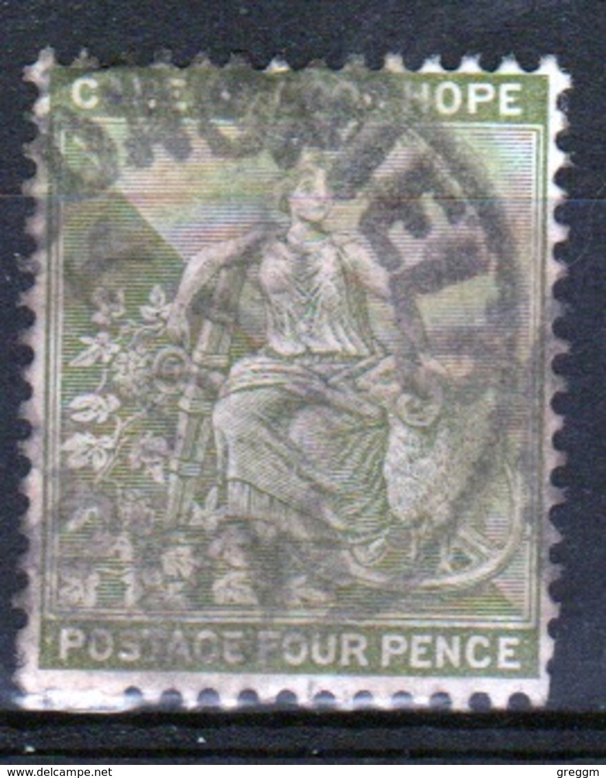 Cape Of Good Hope Queen Victoria 1893 Four Penny Stamp. - Cape Of Good Hope (1853-1904)